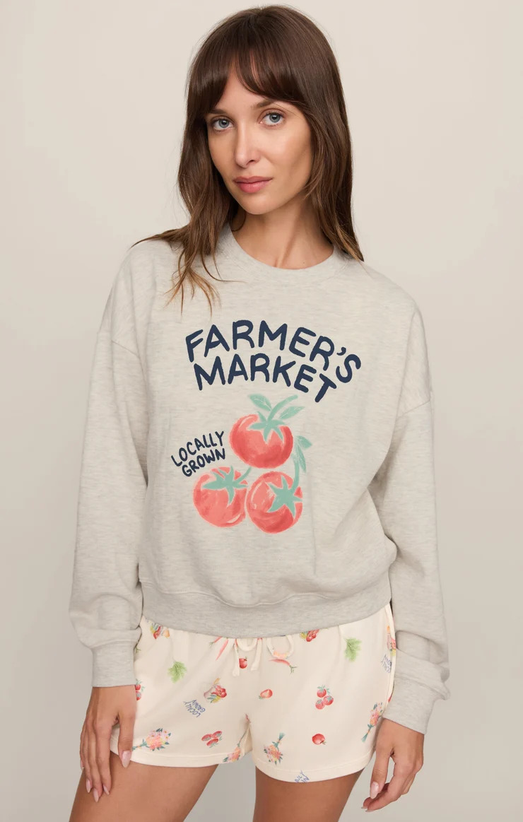 Z Supply Lounge Home Grown Sweatshirt