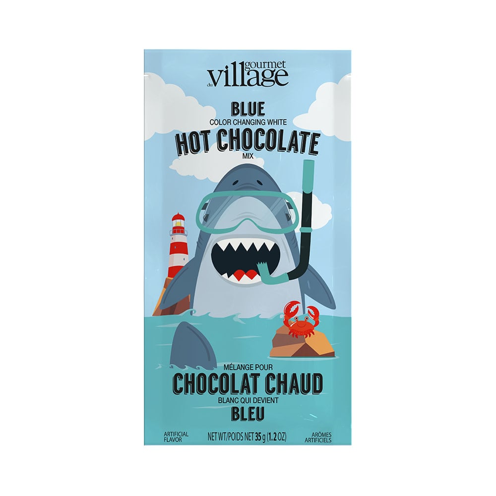 Gourmet Du Village Mini Hot Chocolate Blue Shark