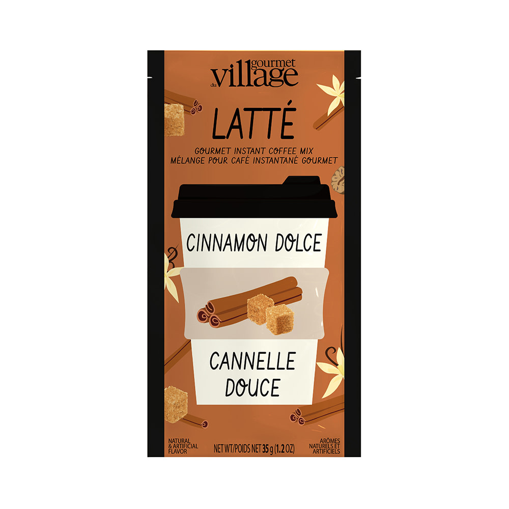 Gourmet Du Village Cinnamon Dolce Latte Instant Coffee