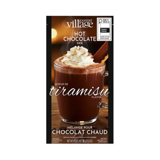 Gourmet Du Village Mini Hot Chocolate Tiramisu