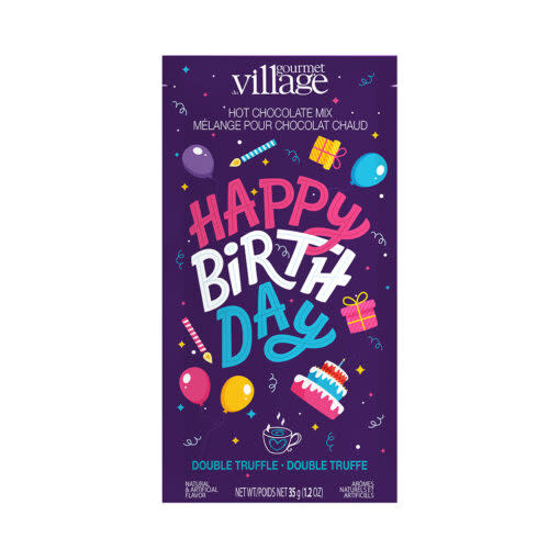 Gourmet Du Village Happy Birthday Hot Chocolate