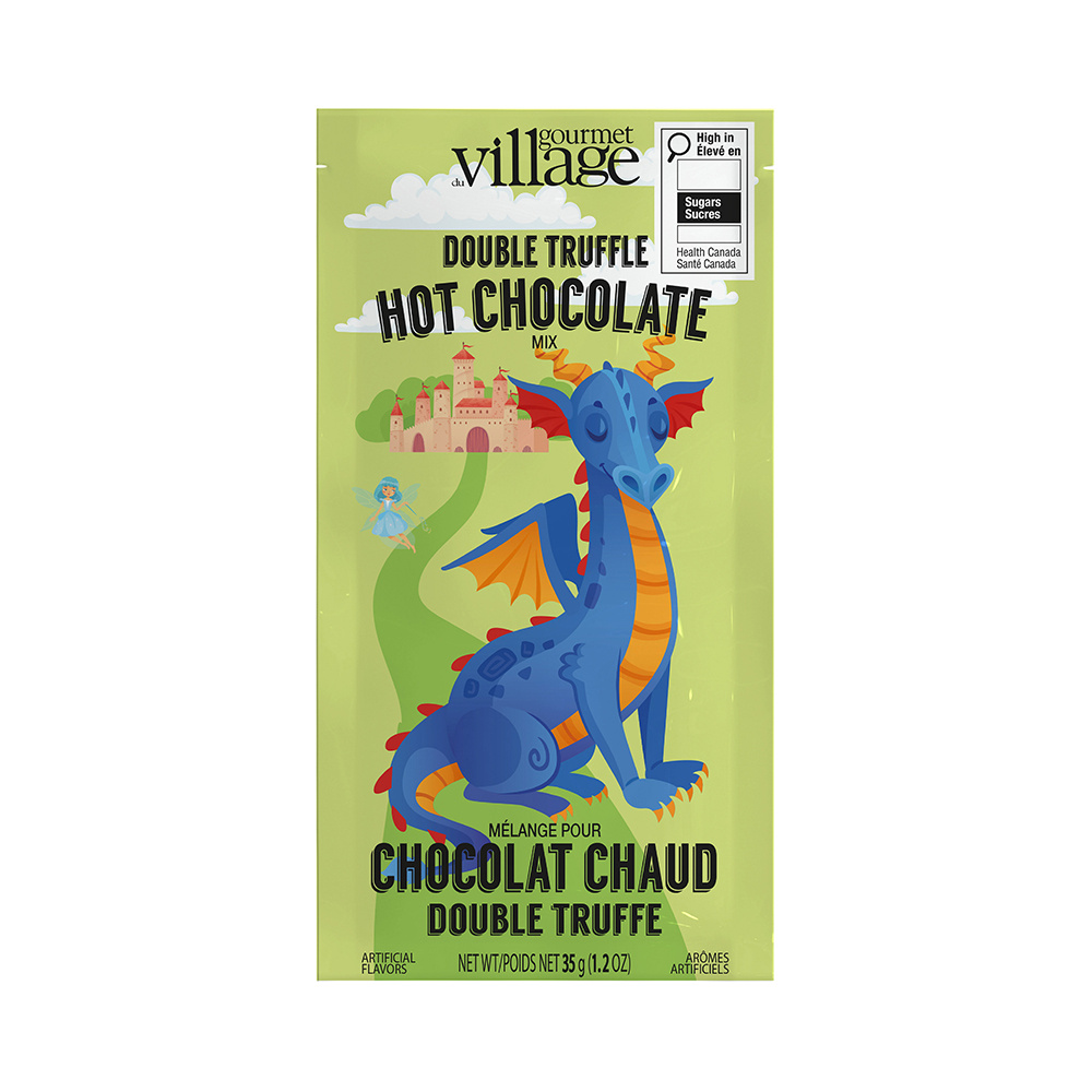Gourmet Du Village Mini Hot Chocolate Double Truffle Dragon
