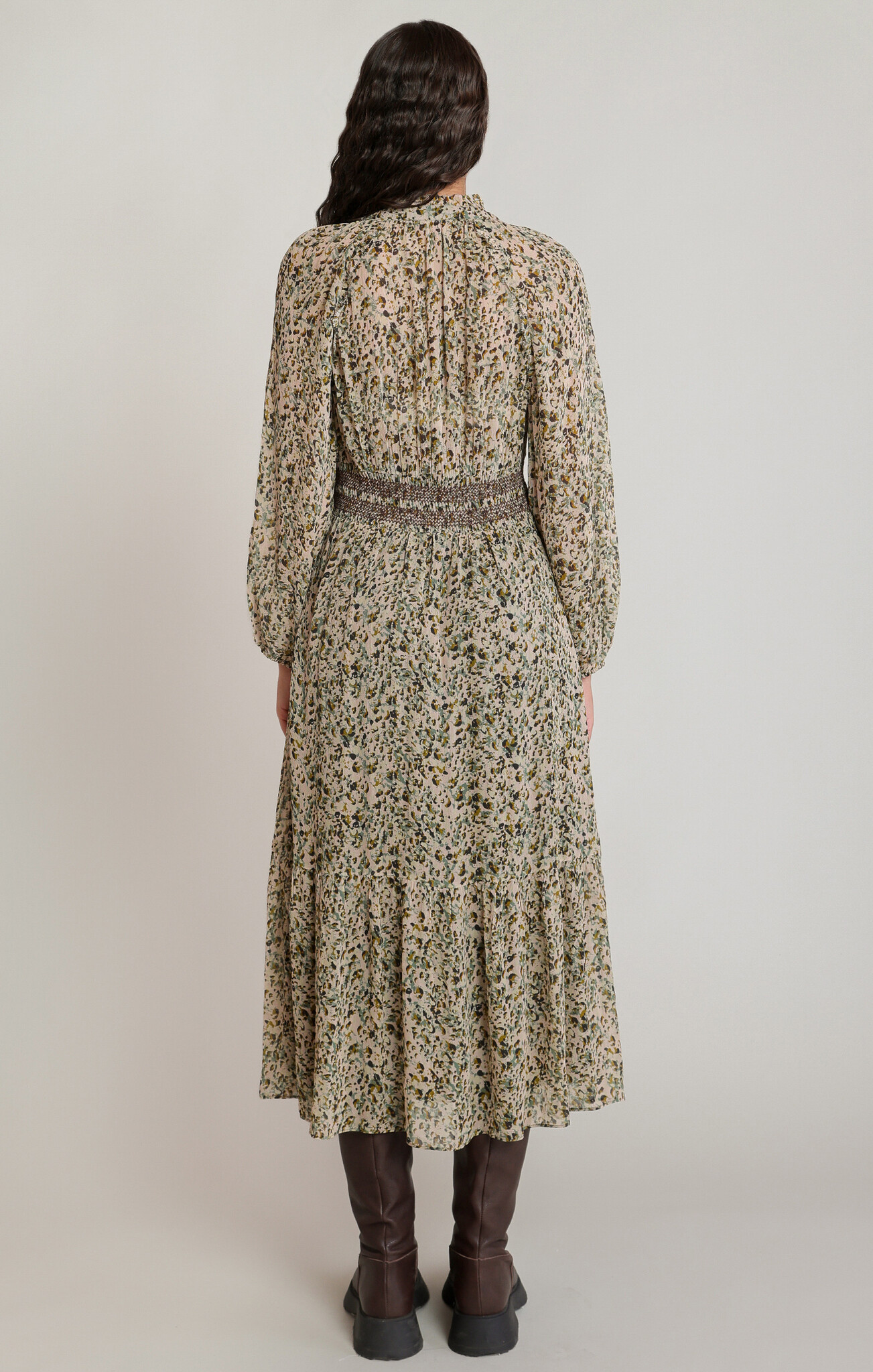 Dex Smocking Waist Dress
