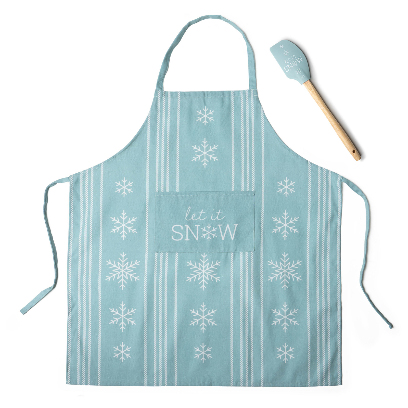 Home Sweet Holidays Apron and Spatula Set