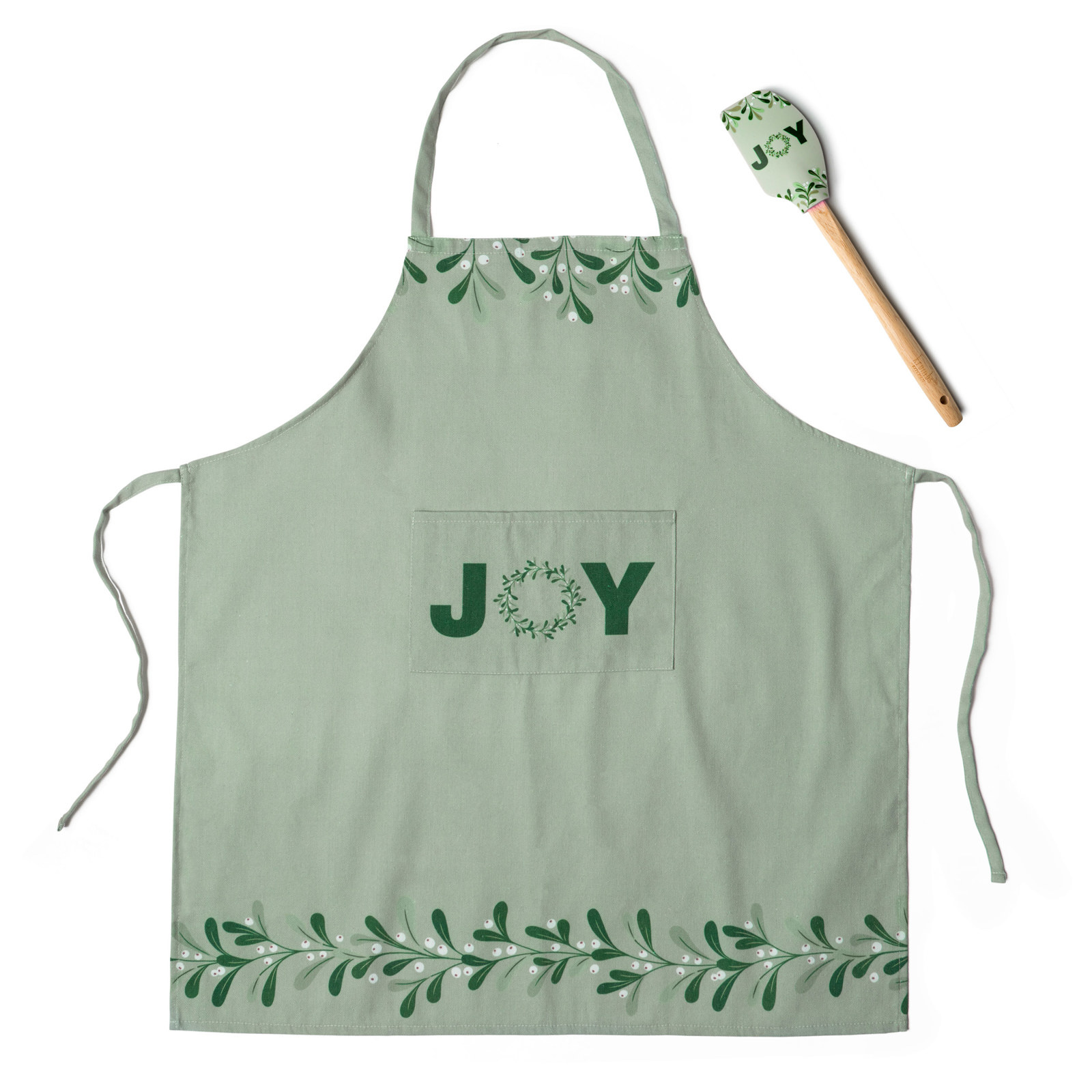 Home Sweet Holidays Apron and Spatula Set