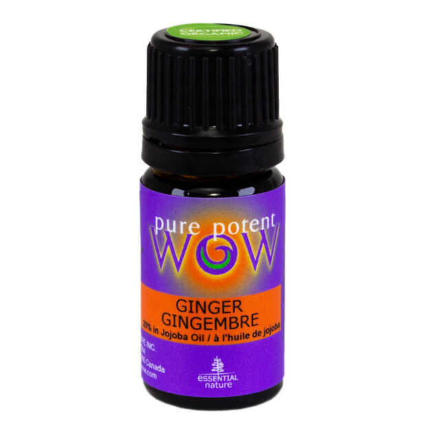Ginger 20% Blended In Organic Jojoba 5ml