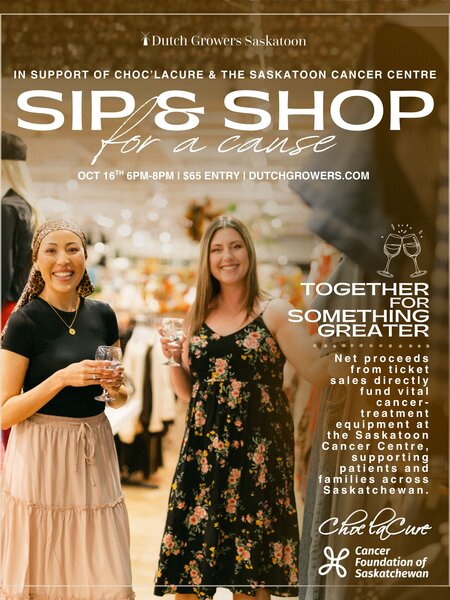 2026 Sip & Shop Event in Support of Choc'laCure (October 16th)