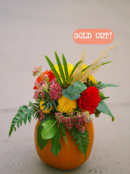 Dutch Growers Floral Pumpkin Make & Take Workshop