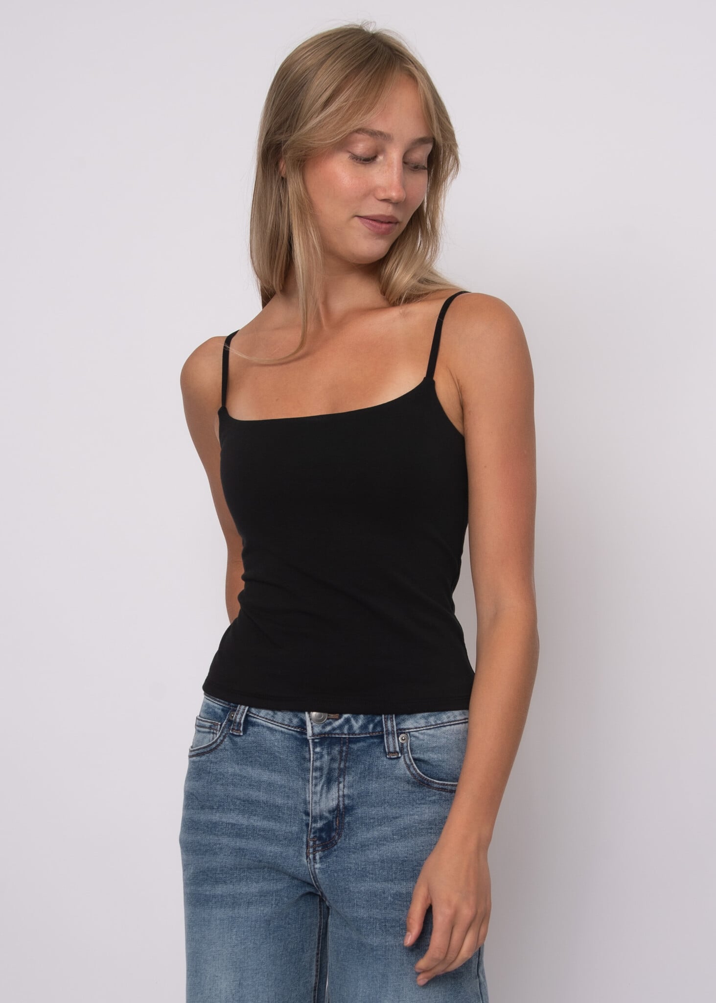RD Style Rila Cotton Core Adjustable Strap Cami