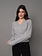 RD Style Othella Long Sleeve Wrap Neck Sweater