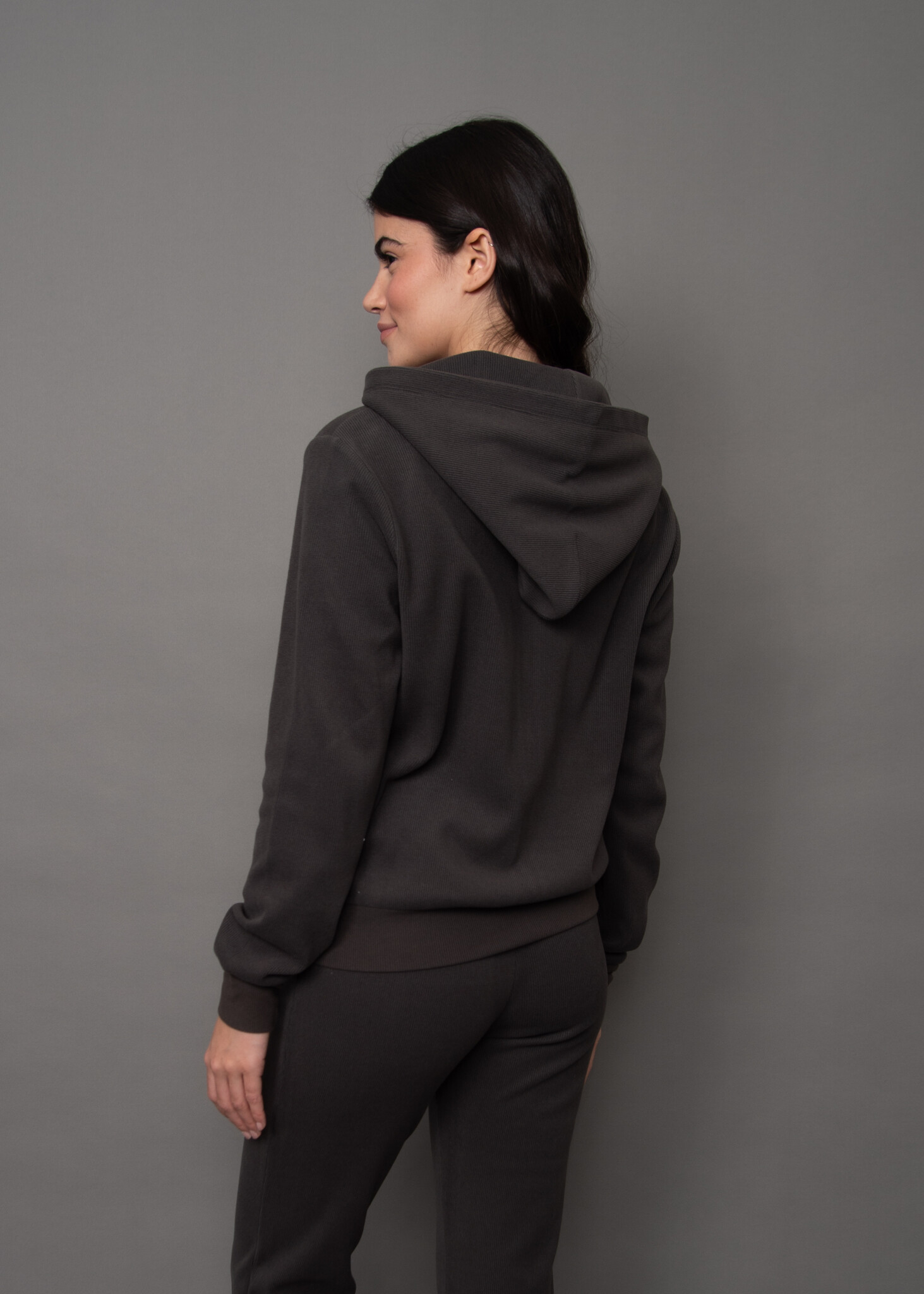 RD Style Hesta Waffle Zip Up