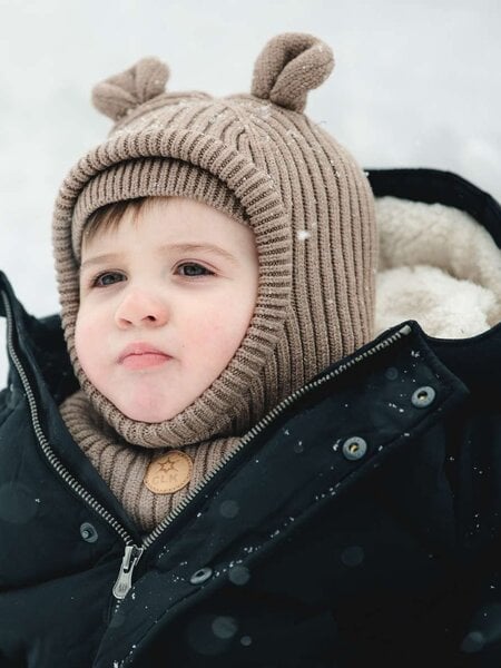 Calikids Knit Bear Balaclava