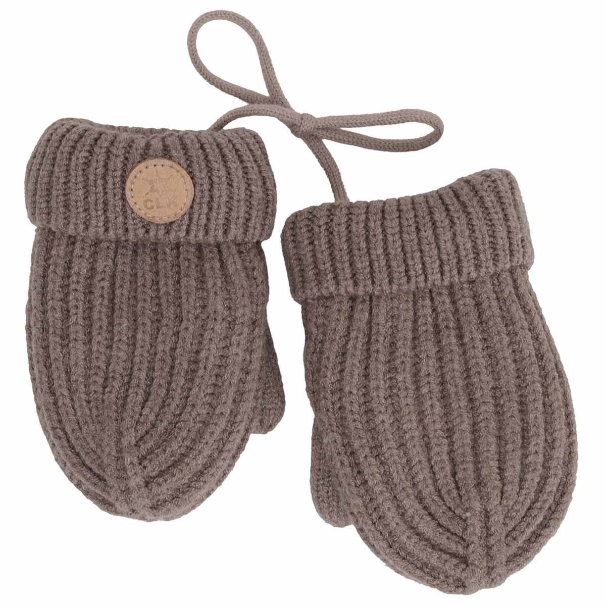 Calikids Knit Mittens with Cords