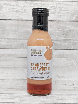 Taste Of The Okanagan Cranberry Strawberry Vinaigrette 375ml