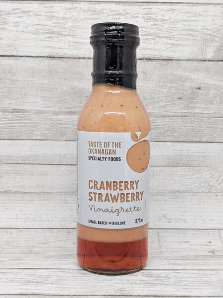 Taste Of The Okanagan Cranberry Strawberry Vinaigrette 375ml