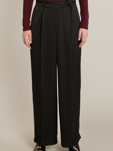 Dex Belted Satin Pants