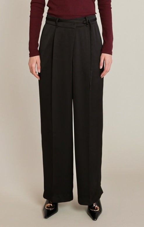 Dex Belted Satin Pants