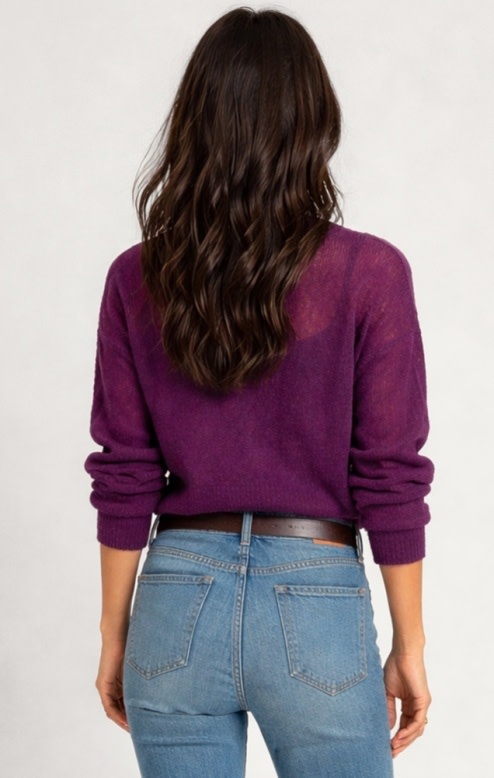 Dex Sheer Sweater Top