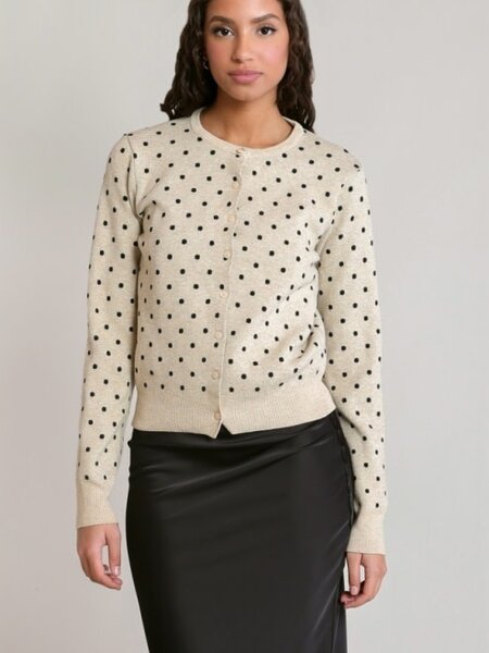 Dex Polka Dot Cardigan