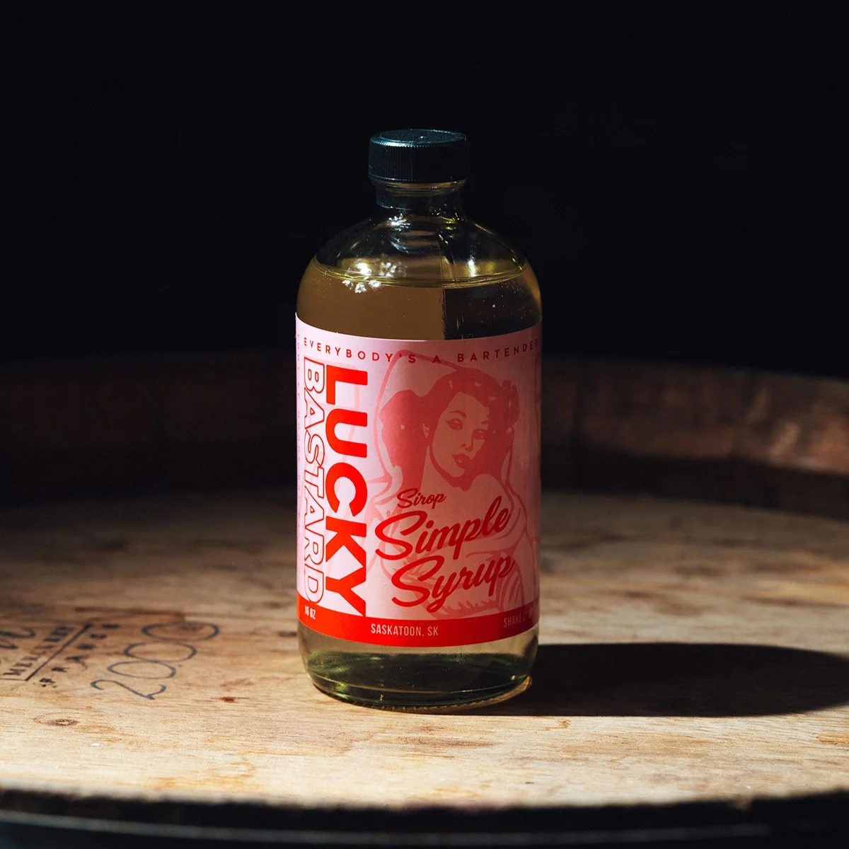 Lucky Bastard Distillers Simple Syrup