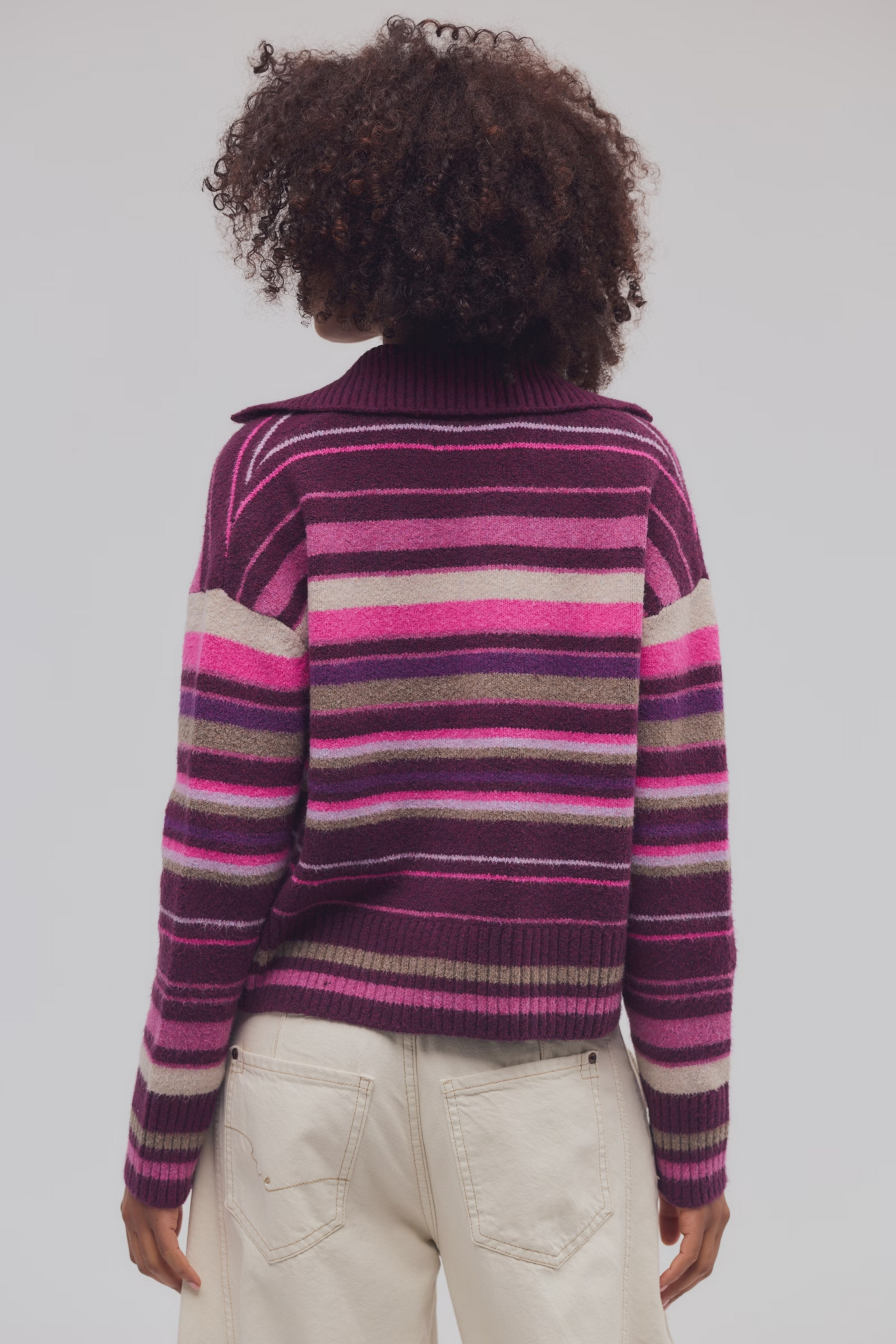 Free People Trading Up Stripe Polo