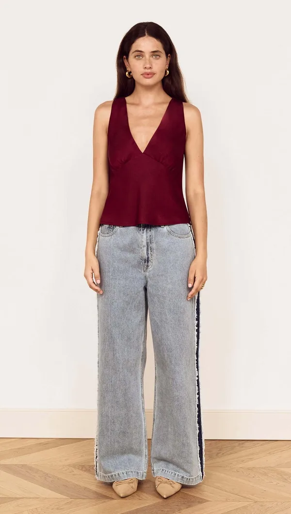 MinkPink Lumiere Bias Top