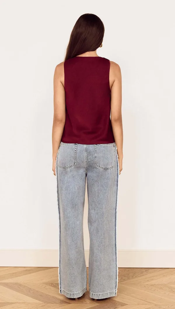 MinkPink Lumiere Bias Top