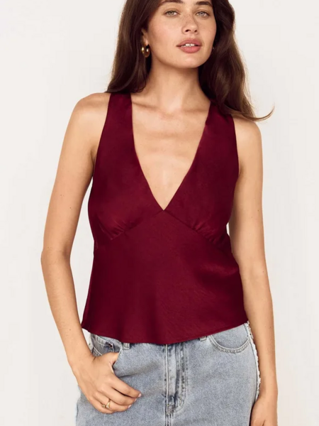 MinkPink Lumiere Bias Top