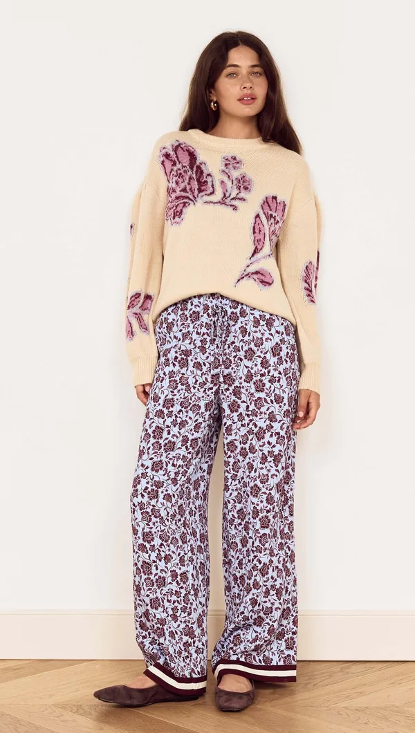 MinkPink Ophelia Intarzia Sweater