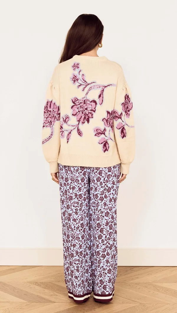 MinkPink Ophelia Intarzia Sweater