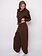 RD Style Beata Fleece Pull On Barrel Pants