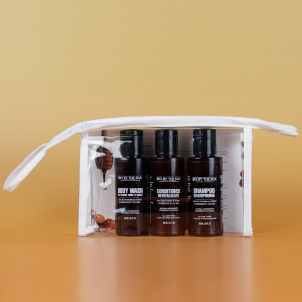 Bee By The Sea Mini Shower Travel Kit