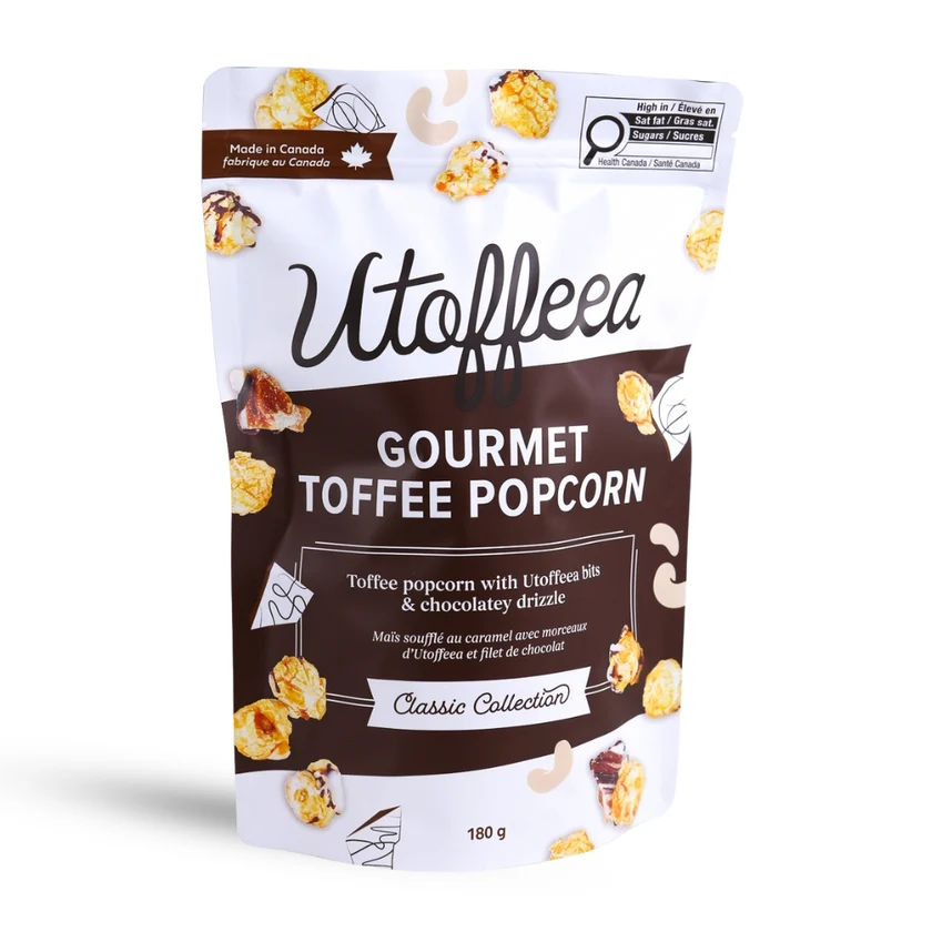 Utoffeea Gourmet Toffee Popcorn