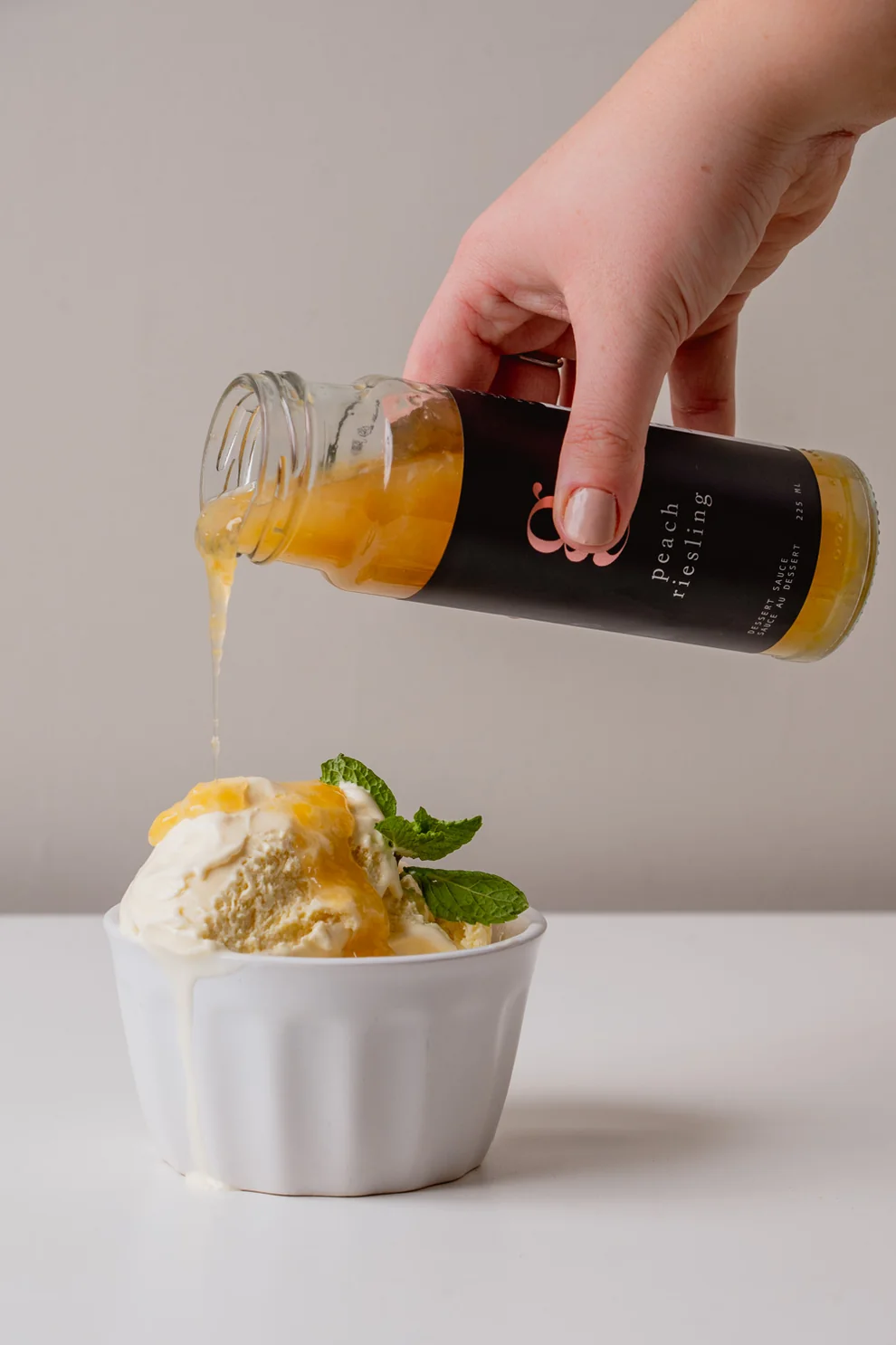 Gourmet Inspirations Peach Riesling Dessert Sauce 225ml