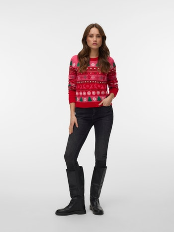 Vero Moda Christmas Long Sleeve Pullover