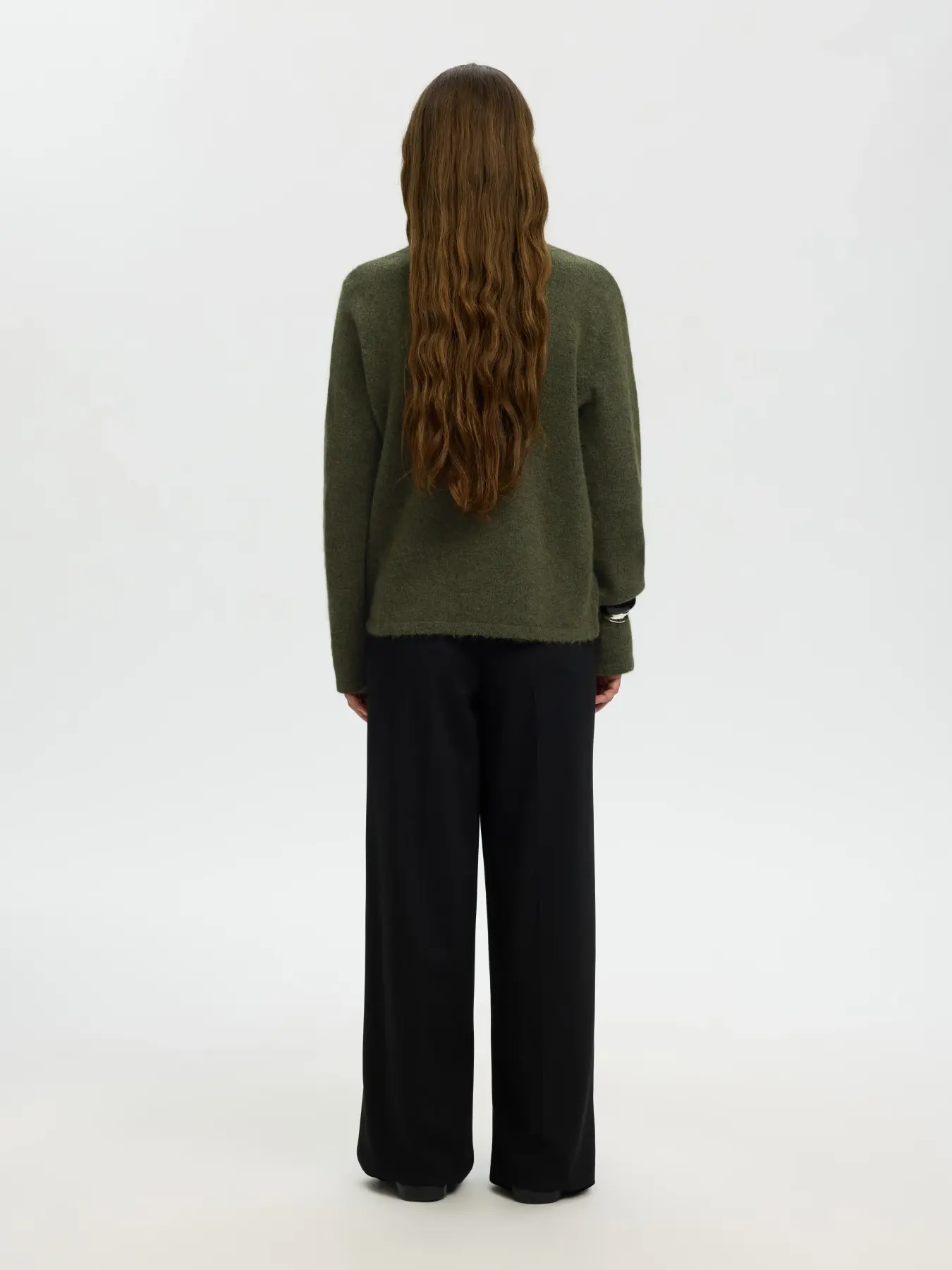 Selected Lulu New Knit O-Neck Sweater