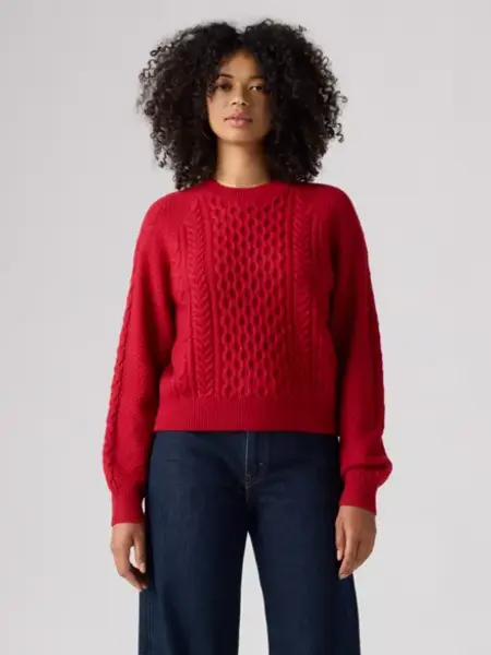 Levi's Jolie Cable Crewneck