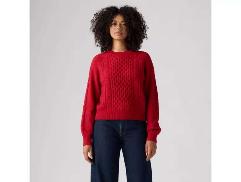 Levi's Jolie Cable Crewneck