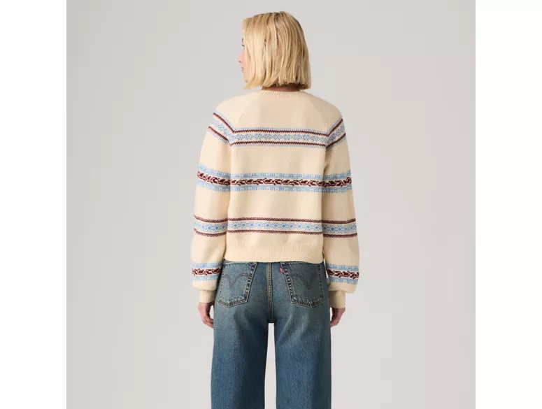 Levi's Jolie Fair Isle Crewneck Sweater
