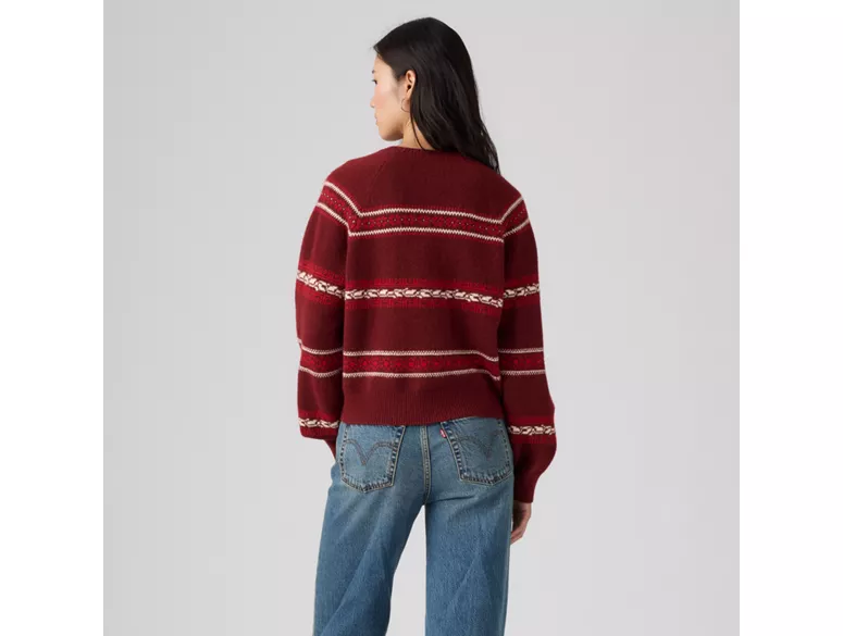 Levi's Jolie Fair Isle Crewneck Sweater