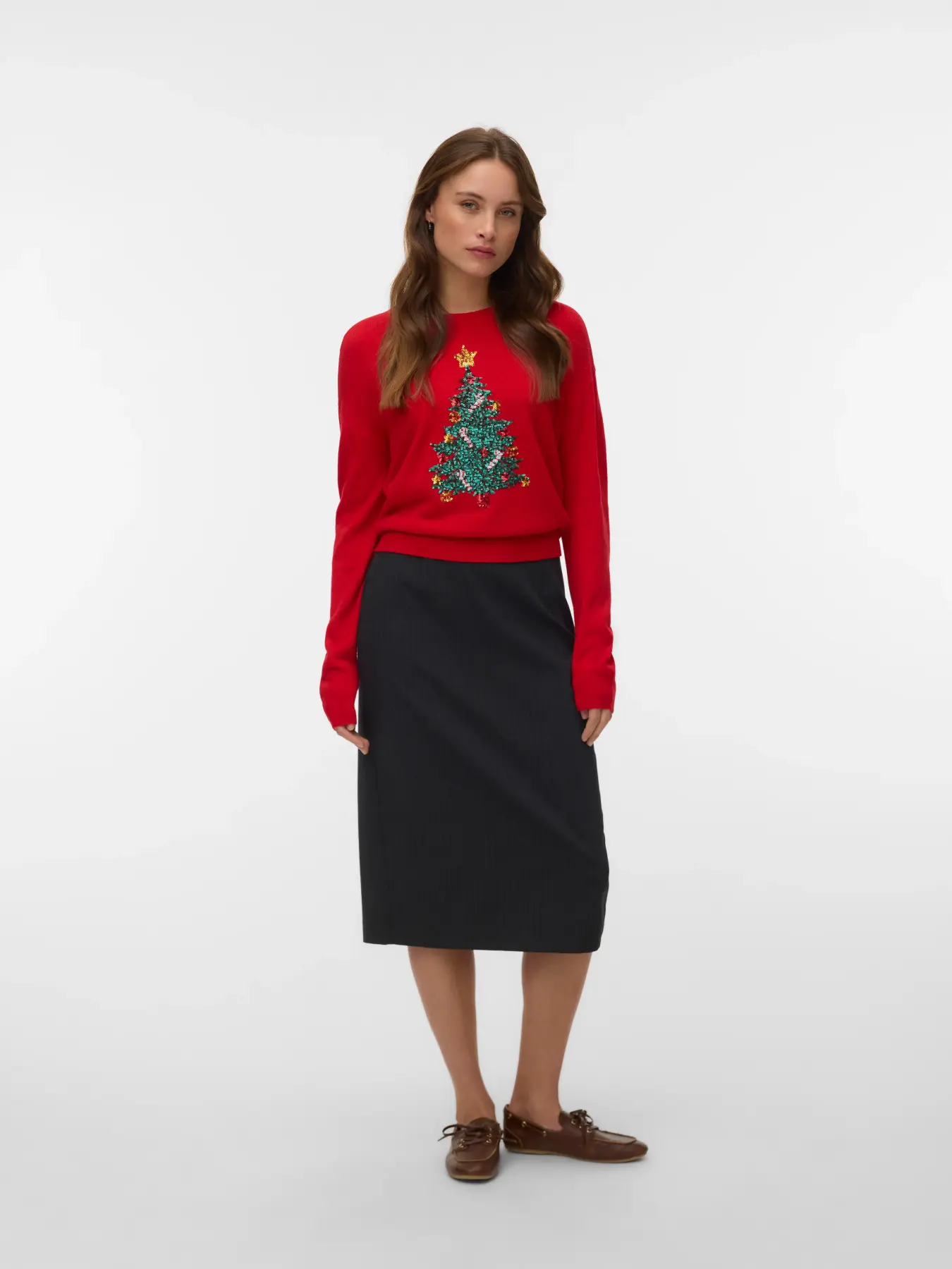 Vero Moda New Glitter Christmas Pullover