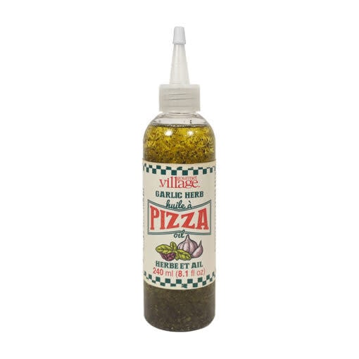 Gourmet Du Village Pizza Oil Garlic & Herb
