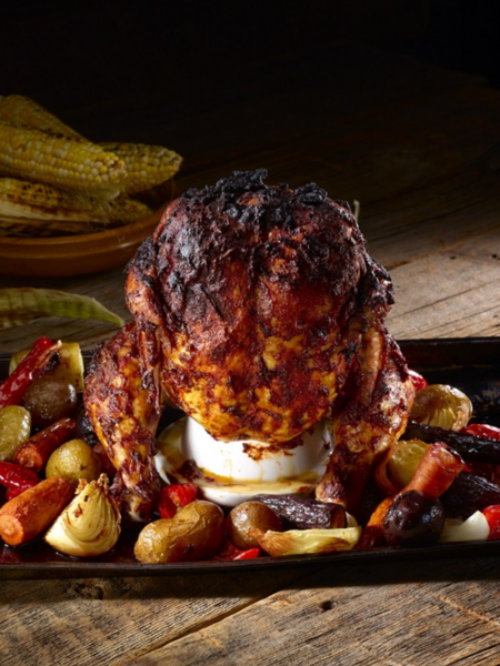 Gourmet Du Village Beer Can Chicken Canister