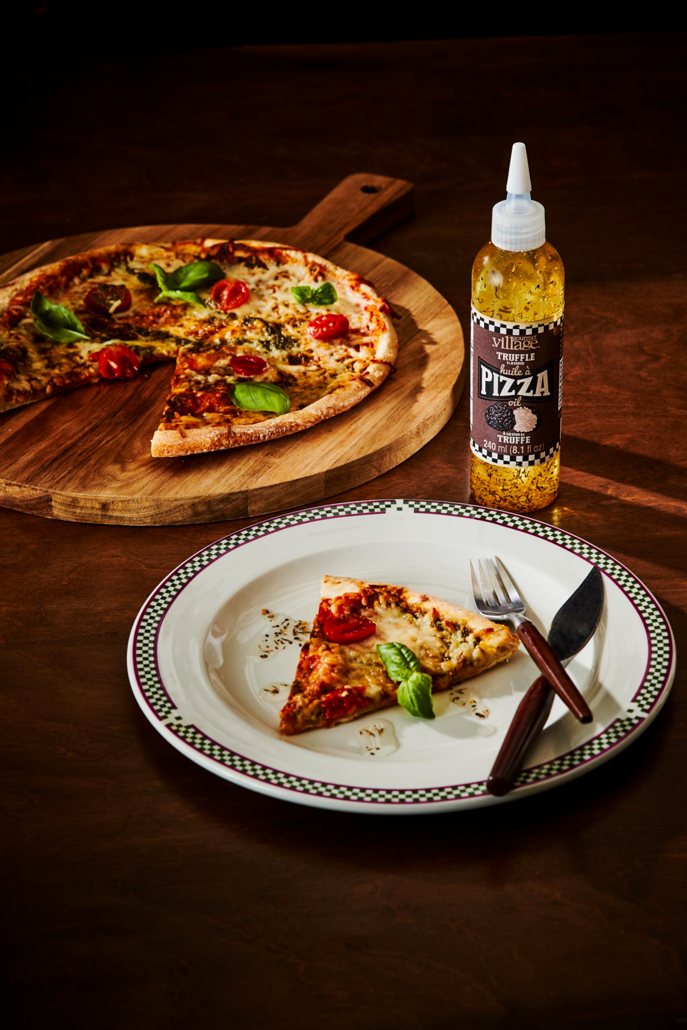 Gourmet Du Village Pizza Oil Truffle