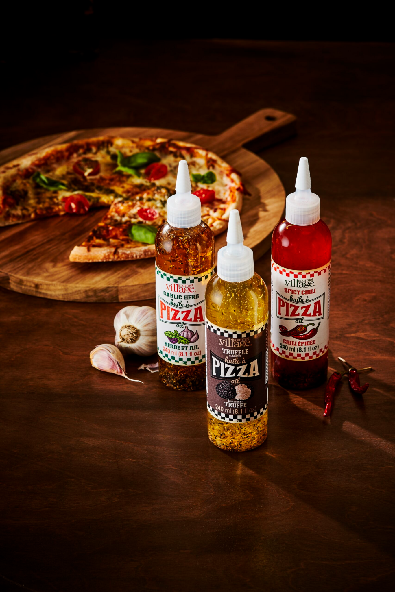 Gourmet Du Village Pizza Oil Spicy Chili