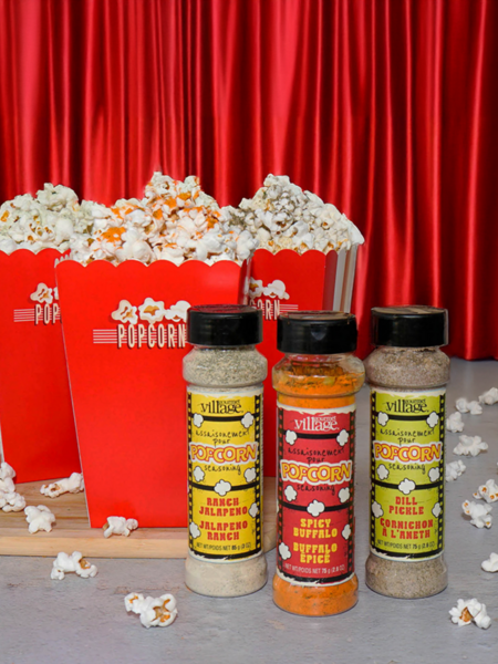 Gourmet Du Village Spicy Buffalo Popcorn Seasoning 85g