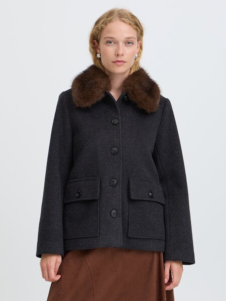 B.Young Cecelia Collared Jacket