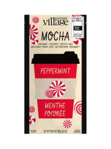 Gourmet Du Village Peppermint Mocha Instant Coffee