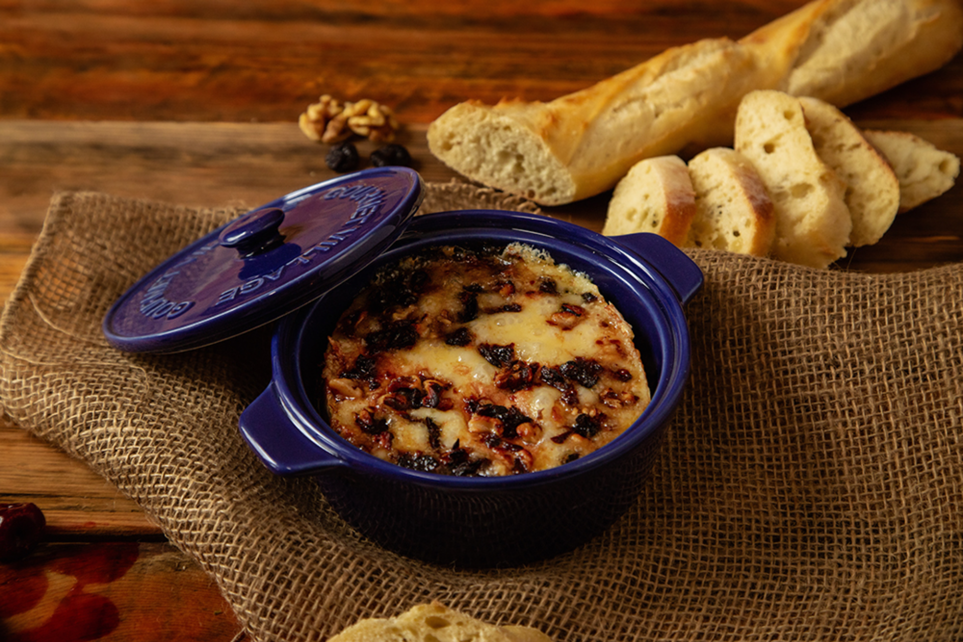 Gourmet Du Village Brie Baker Ceramic