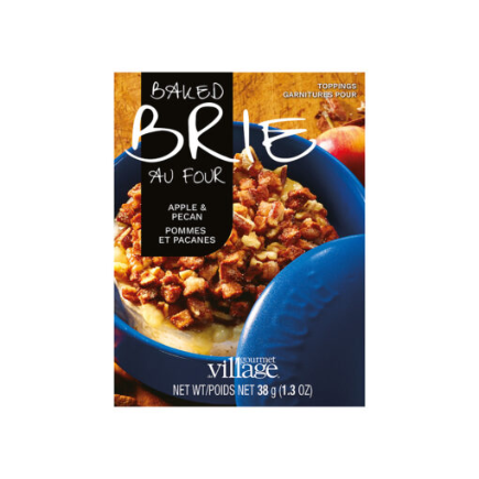 Gourmet Du Village Brie Toppings Apple Pecan